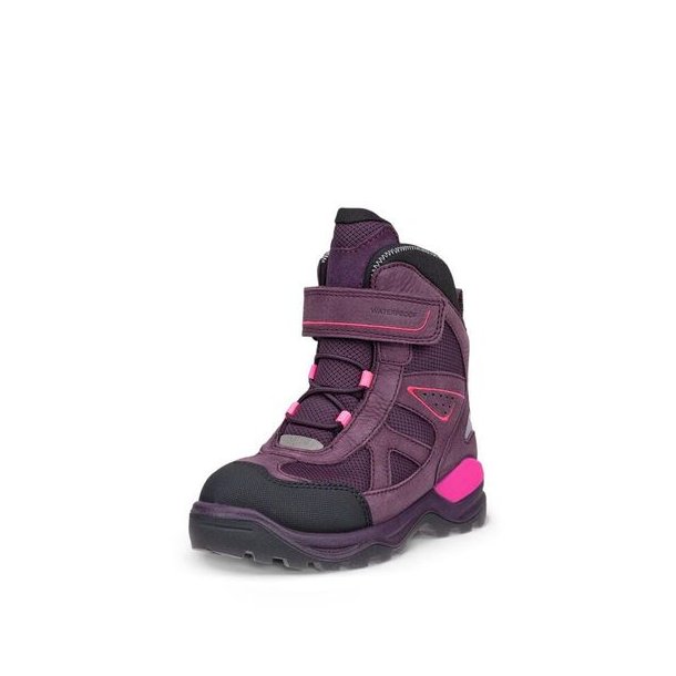 ECCO Snow Mountain St�vle Black/Mauve/Mauve