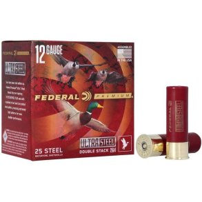 Federal Ultra Steel 12/76 str.2&4/35g Double Stack - 25stk Haglpatron
