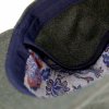 Fiebig Baseballcap i Uldmix M/�reflap Olive Green