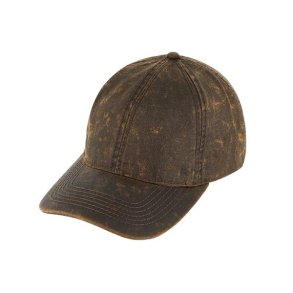 Fiebig Baseballcap washed cotton Brown