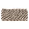 Fiebig Strikket �revarmer 100% Uld Taupe