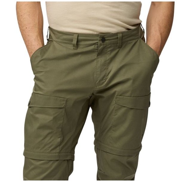 Fj�llr�ven Abisko Hybrid Trail Zip-off Black