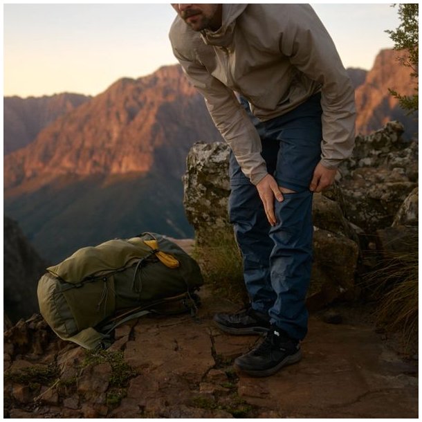 Fj�llr�ven Abisko Hybrid Trail Zip-off Black