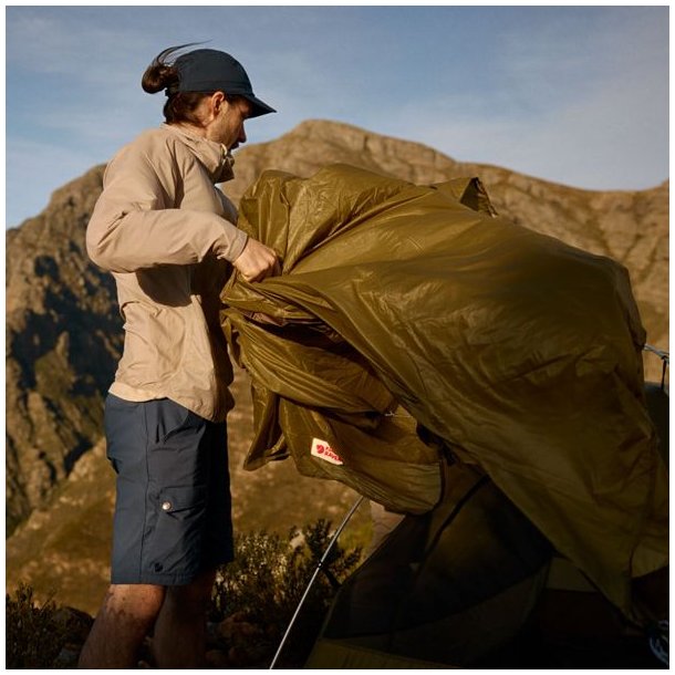 Fj�llr�ven Abisko Hybrid Trail Zip-off Black