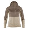 Fj�llr�ven Abisko Trail Fleece W Fossil-Suede Brown