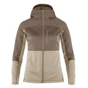 Fj�llr�ven Abisko Trail Fleece W Fossil-Suede Brown