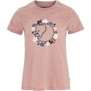 Fj�llr�ven Fj�llblomst Fox T-shirt W Chalk Rose