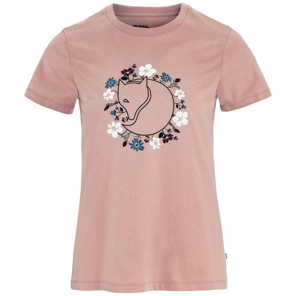 Fj�llr�ven Fj�llblomst Fox T-shirt W Chalk Rose