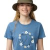Fj�llr�ven Fj�llblomst Fox T-shirt W Dawn Blue