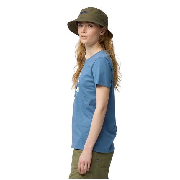 Fj�llr�ven Fj�llblomst Fox T-shirt W Dawn Blue