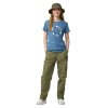 Fj�llr�ven Fj�llblomst Fox T-shirt W Dawn Blue