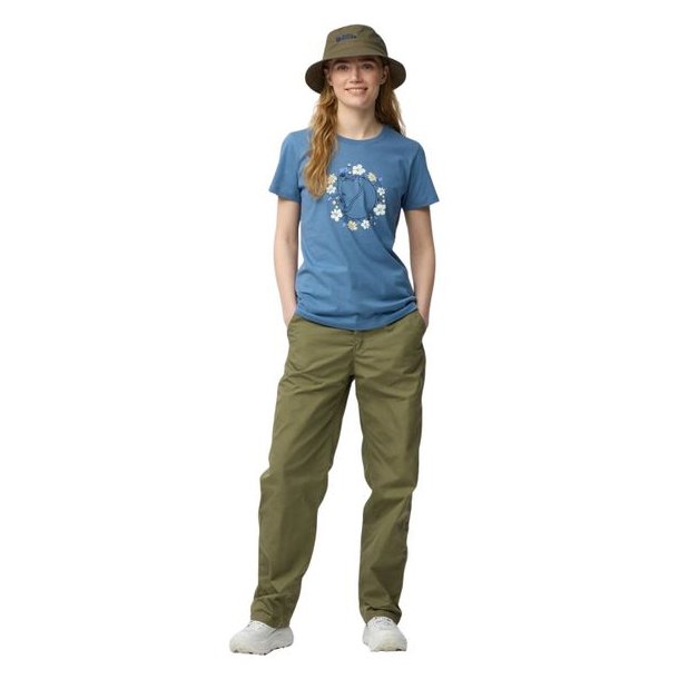 Fj�llr�ven Fj�llblomst Fox T-shirt W Dawn Blue