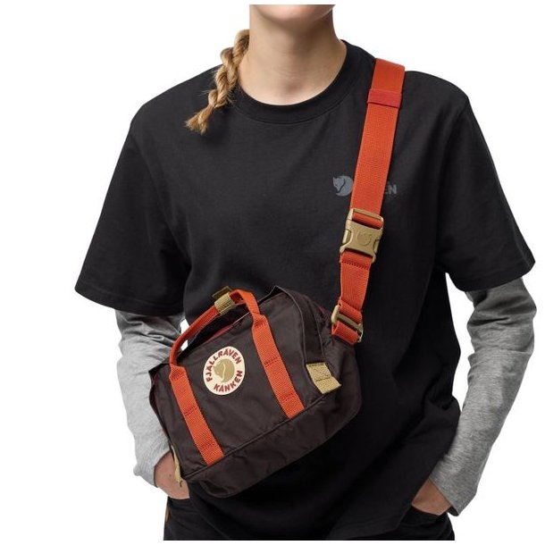 Fj�llr�ven K�nken Koncept Crossbody Black Oak-Rowan Red