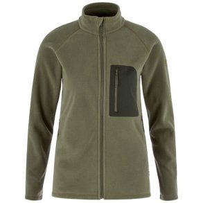 Fj�llr�ven Kaipak Fleece W Laurel Green-Deep Forest