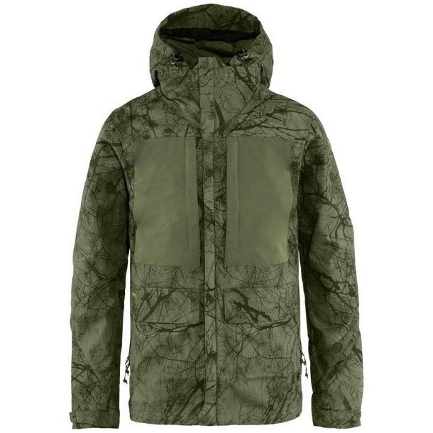 Fjllrven Lappland Hybrid Jacket Green Camo-Laurel Green