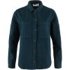 Fjllrven Singi Flannel Overshirt W Dark Navy