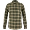 Fj�llr�ven �vik Classic Flannel Shirt W Deep Forest-Fossil