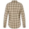 Fj�llr�ven �vik Flannel Shirt W Chalk White-Suede Brown