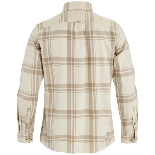 Fj�llr�ven �vik Flannel Shirt W Chalk White-Fossil