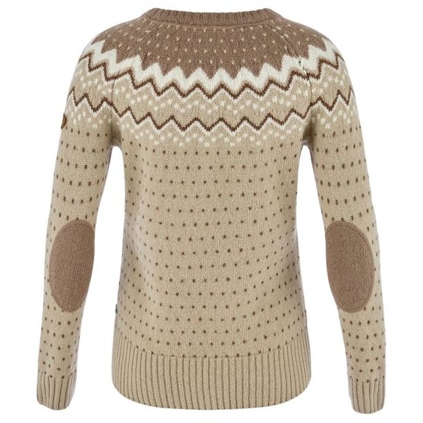 Fj�llr�ven �vik Knit Sweater W Fossil-Suede Brown