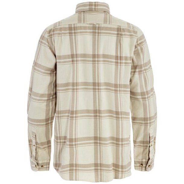 Fj�llr�ven �vik Lite Flannel Shirt Chalk White-Fossil