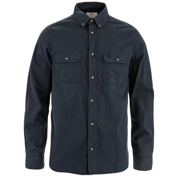 Fj�llr�ven �vik Lite Flannel Shirt Dark Navy