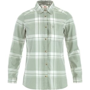 Fj�llr�ven �vik Lite Flannel Shirt W Misty Green-Eggshell