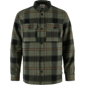 Fjllrven vik Lite Padded Shirt Deep Forest-Black