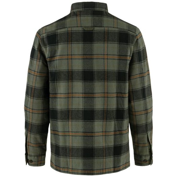Fjllrven vik Lite Padded Shirt Deep Forest-Black