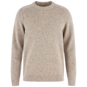 Fj�llr�ven �vik Neps Knit Sweater Light Beige
