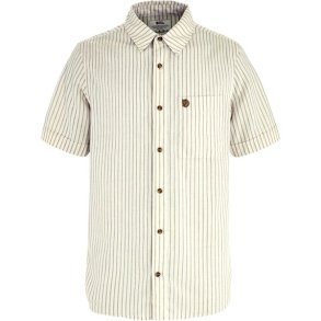 Fj�llr�ven �vik Travel Shirt SS Chalk White-Sand Stone