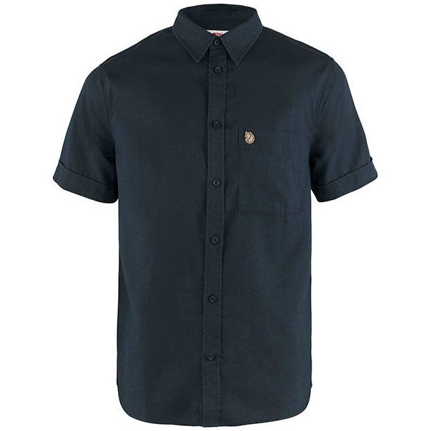 Fjllrven vik Travel Shirt SS Dark Navy