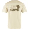 Fj�llr�ven Walk With Nature T shirt Chalk White