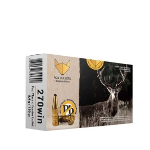 Fox Ammunition .270 Win, 8,4g/130gr 20 stk. Blyfri Riffelpatron