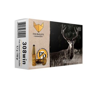 Fox Ammunition .308 Win 9,7g/150gr 20 stk. Blyfri Riffelpatron