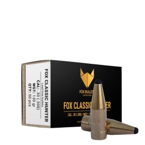 Fox Classic Hunter .30 (.308), 8,4g/130gr 50 stk. Blyfri Projektil