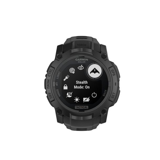 Garmin Instinct 3 Solar Tactical Edition 50mm Black