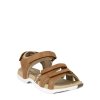 Green Comfort Corsica Straps Sandal  Cognac