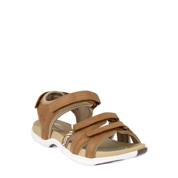 Green Comfort Corsica Straps Sandal  Cognac