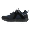 Green Comfort Path Pelle Sneaker Elastic Lace Navy Blue