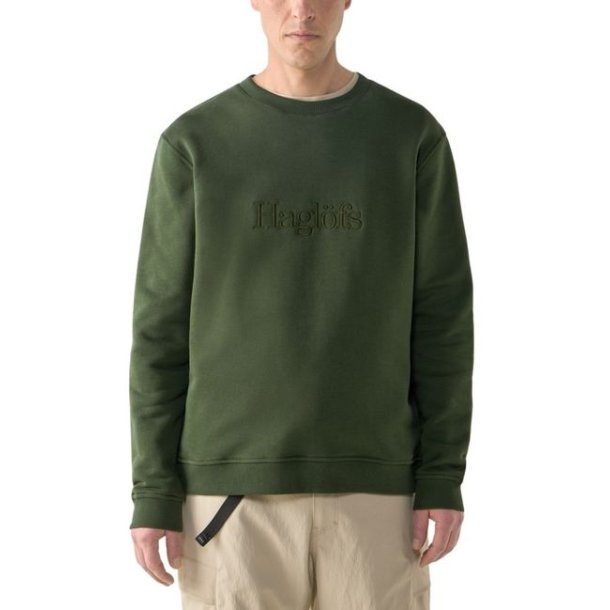 Hagl�fs Crewneck Seaweed Green