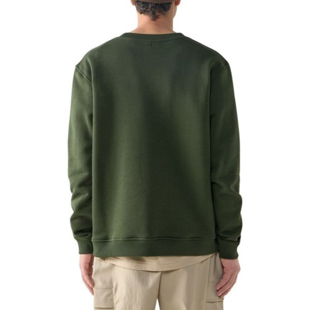 Hagl�fs Crewneck Seaweed Green