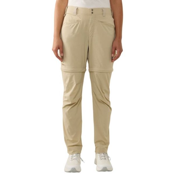 Hagl�fs Lite Standard Zip Off II Pant W Chalk Beige