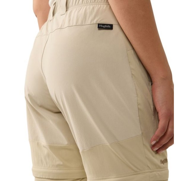 Hagl�fs Lite Standard Zip Off II Pant W Chalk Beige