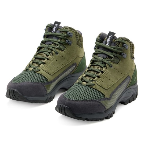 Hagl�fs Rosson Proof Mid W St�vler Magnetite/Olive Green