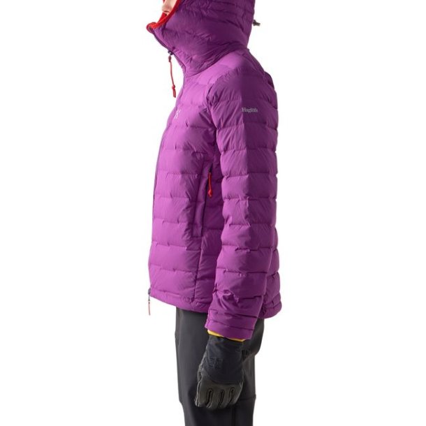 Haglfs Spitz Down Hood W Grape Purple