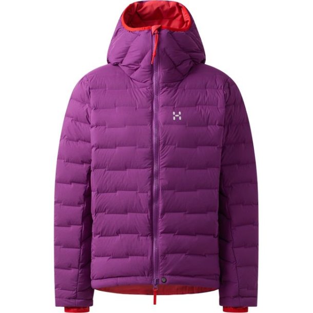 Haglfs Spitz Down Hood W Grape Purple