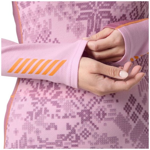 Helly Hansen Lifa Merino MidW Gra Crem W Cherry Blossom New Nordic