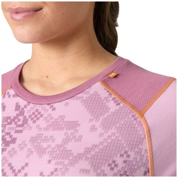 Helly Hansen Lifa Merino MidW Gra Crem W Cherry Blossom New Nordic