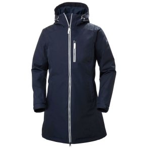 Helly Hansen Long Belfast Winter Jacket W Navy